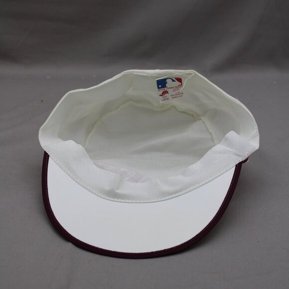 COPY - Philadelphia Phillies Hat (VTG) - 1980s Painter Cap by AJD - Adult Stret… - Picture 8 of 9